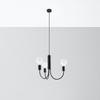 Lampa Wisząca Piccolo 3 E27 Czarny Sollux Sl.0856