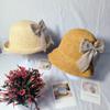 New Bow Summer Straw Hat Wide Brim Lady Fisherman Hat Basin Hat Beach Hat Sunshade Sun Hat
