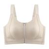 Shaping Bra Women's Lift Top Support Bra Women's Gathering Bra Anti-sagging Secondary Breasts Front Zipper Bra