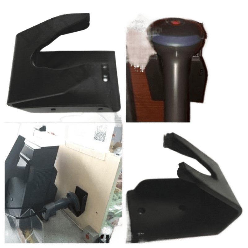 Universal Barcode Scanner Stand: Sturdy Mount for Cigarette & Alcohol Display