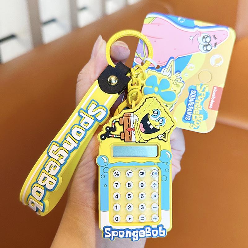 Spongebob Squarepants Patrick Star Projection Camera Keychain Creative Flash Projection Bag Pendant Exquisite Gifts