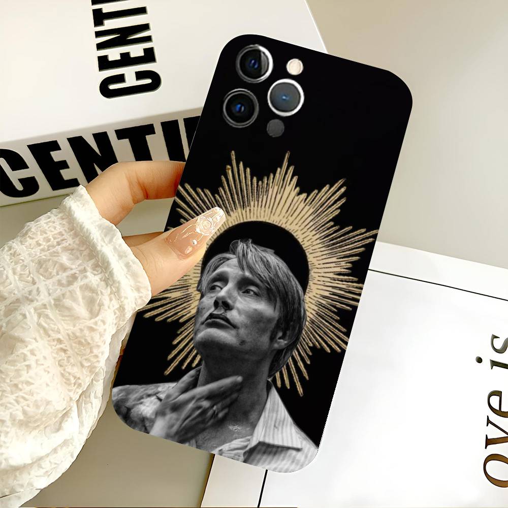 H-Hannibal TV Series Phone Case Silicone Soft For IPhone 17 Air 16 15 14 13 12 11 Plus Pro Max Plus