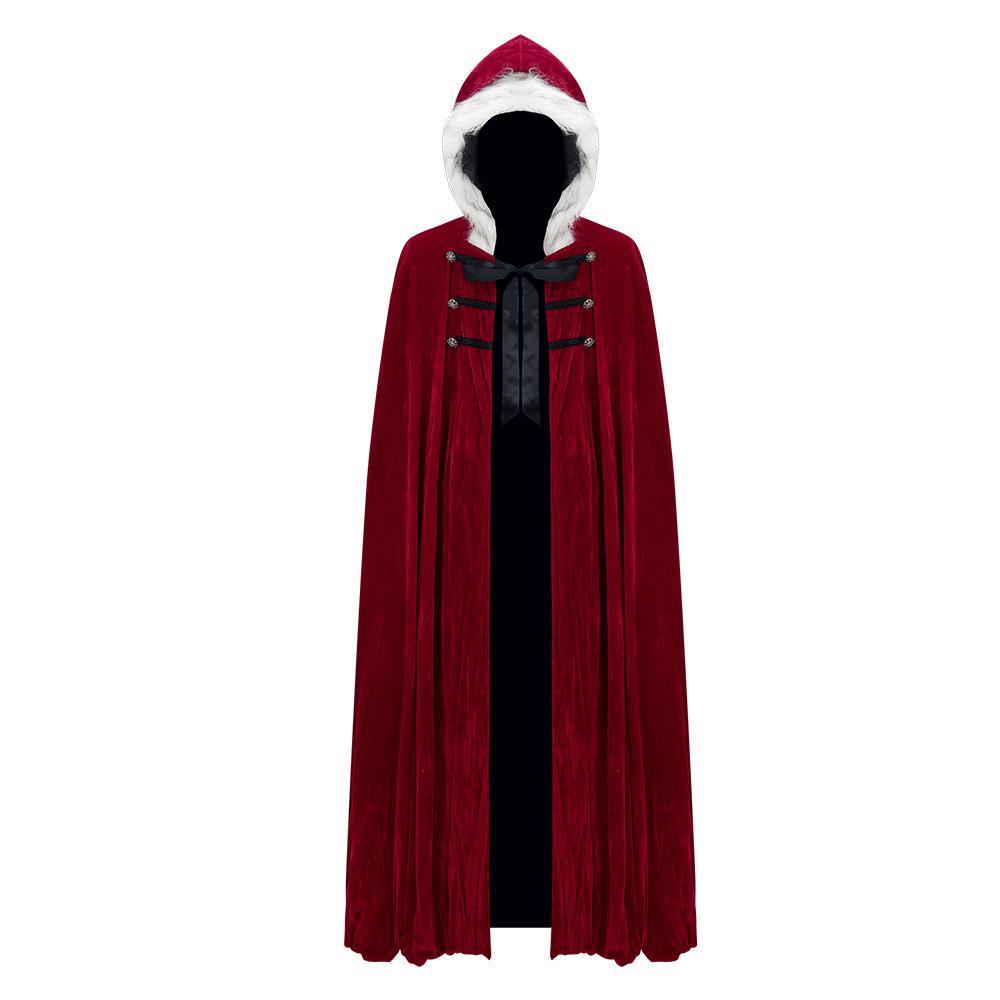 Fantasy Gothic Cloak For Cosplay And Themed Halloween Costumes