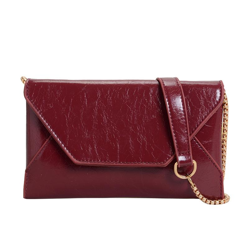 

Women s niche design bags Women s travel spring and summer new versatile chain messenger bag simple shoulder small square bag tide