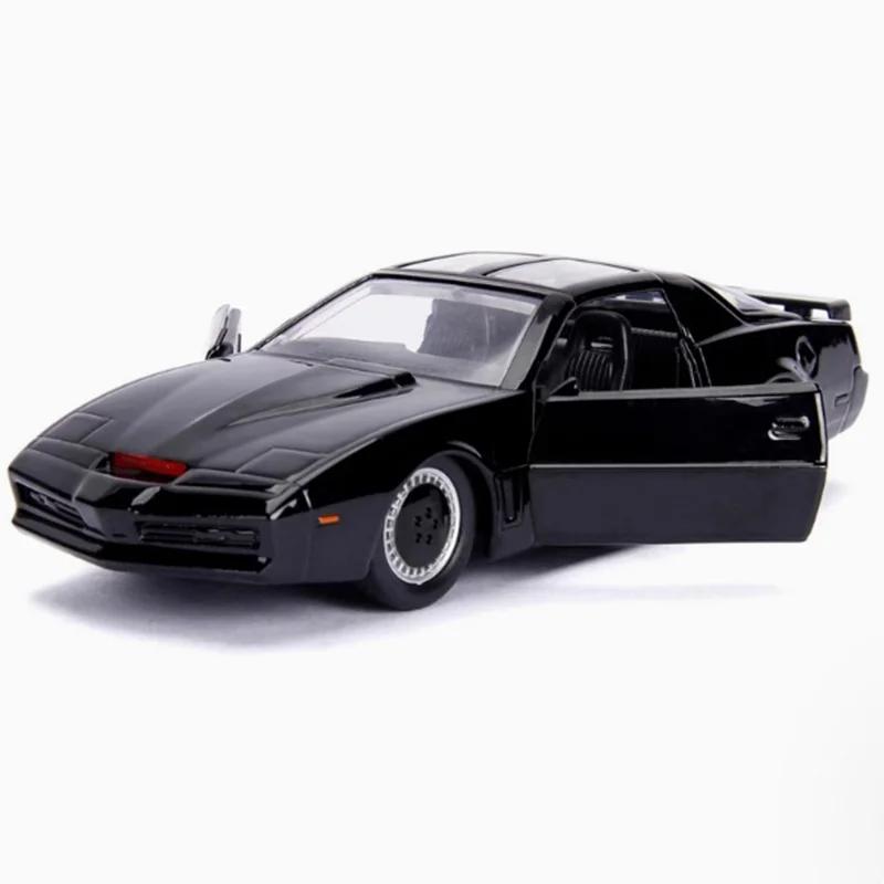 JADA Diecast Alloy 1/32 KITT/KARR 1982 Pontiac Firebird Sports Car Model Classics Souvenir Gift Static Display