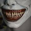 Smil Eksorsisme Halloween Spøkelsesmaske Festival Bar Maskerade Spøkelseshus Skrekkmaske Rollespill Smil Hvitt Ansikt Hvit Øyemaske