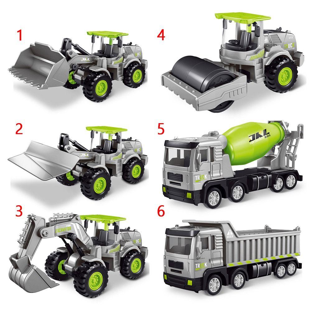 Alloy Engineering Vehicle Diecast Engineering Car Model Car Models Forklift Toy Inertial Sliding