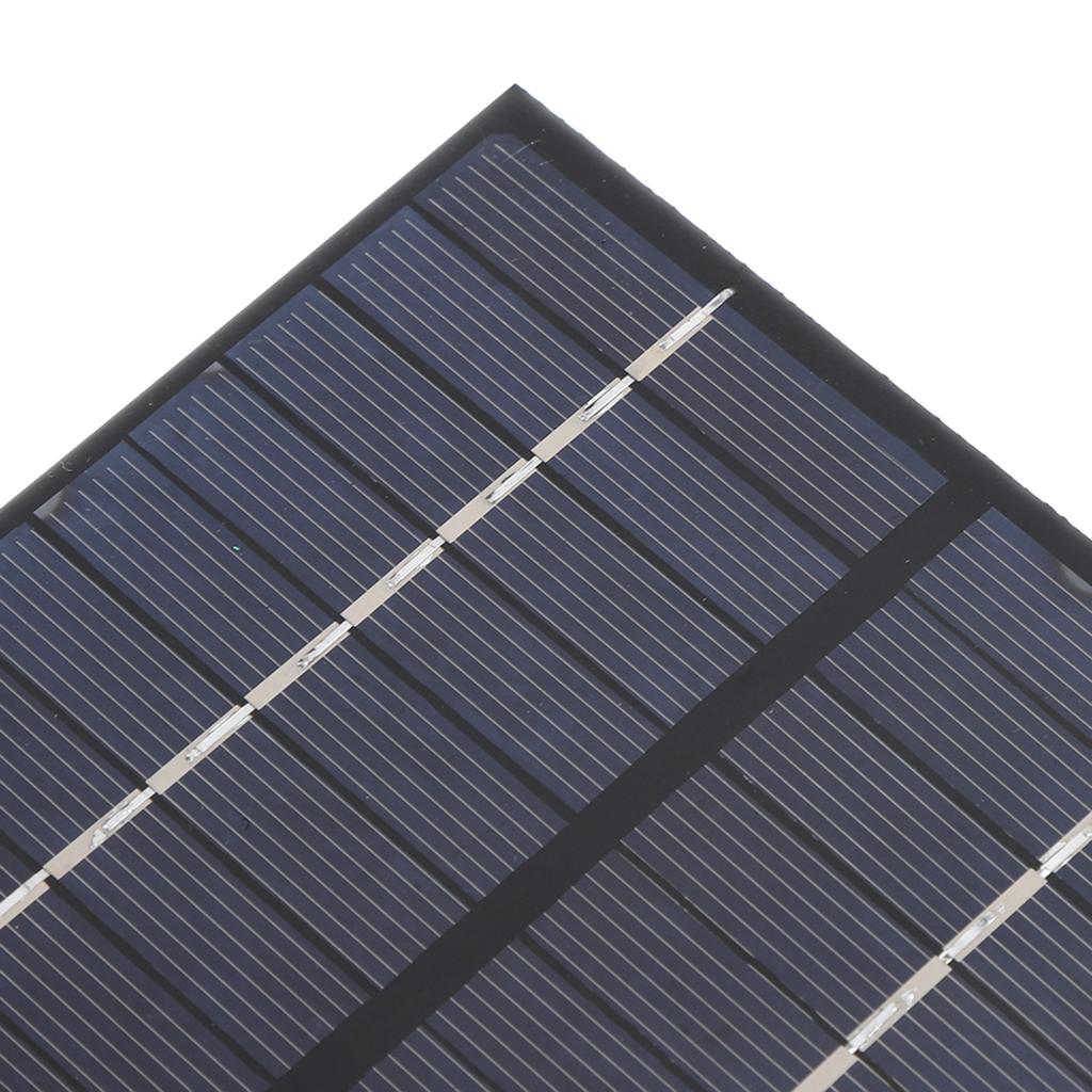 2W 12V Solar Panel Polycrystalline Silicon DIY Outdoor Portable Charger with Clip