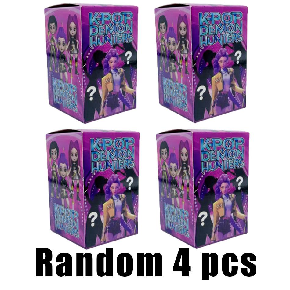 Neue Kpop Dämonenjäger Figur Spielzeug PVC Modell Cartoon Gaming Zubehör Schreibtischdekoration Sammlerpuppe Für Kinder Geschenk