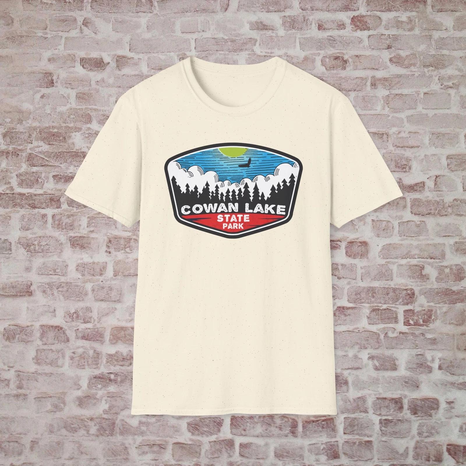Cowan Lake State Park OH T-Shirt Souvenir Gift Vacation Unisex Softstyle Shirt S