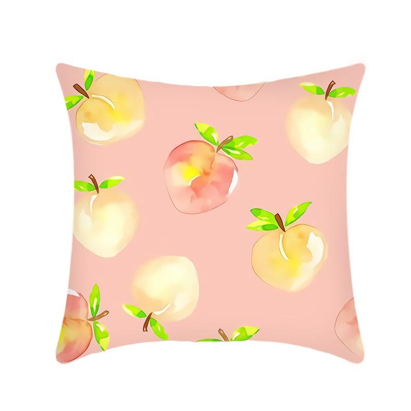 Fruit Lemon Ice Cream Popsicle Sofa Home Pillow Cover Small Fresh and Sweet Style Sofa Pillow Cover