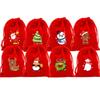 10Pcs Practical Drawstring Storage Pouches Jewelry Packaging Case for Holiday