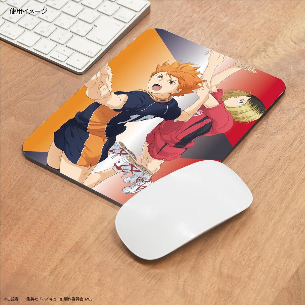 Gourmandise Haikyu!! Hard Mouse Pad Shoyo Hinata & Kenma Kozume BHIK-13A Anime Mousepad