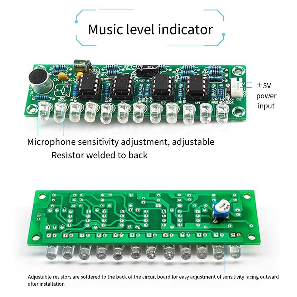 DIY Bluetooth-Compatible Speaker Kit LED FM Radio USB Mini Home Sound Amplifier with Digital Display Soldering Project Practice