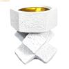 K1AE Contemporary Crosses Styles Resin Incenses Burners Holder Spiritual Aromatherapies