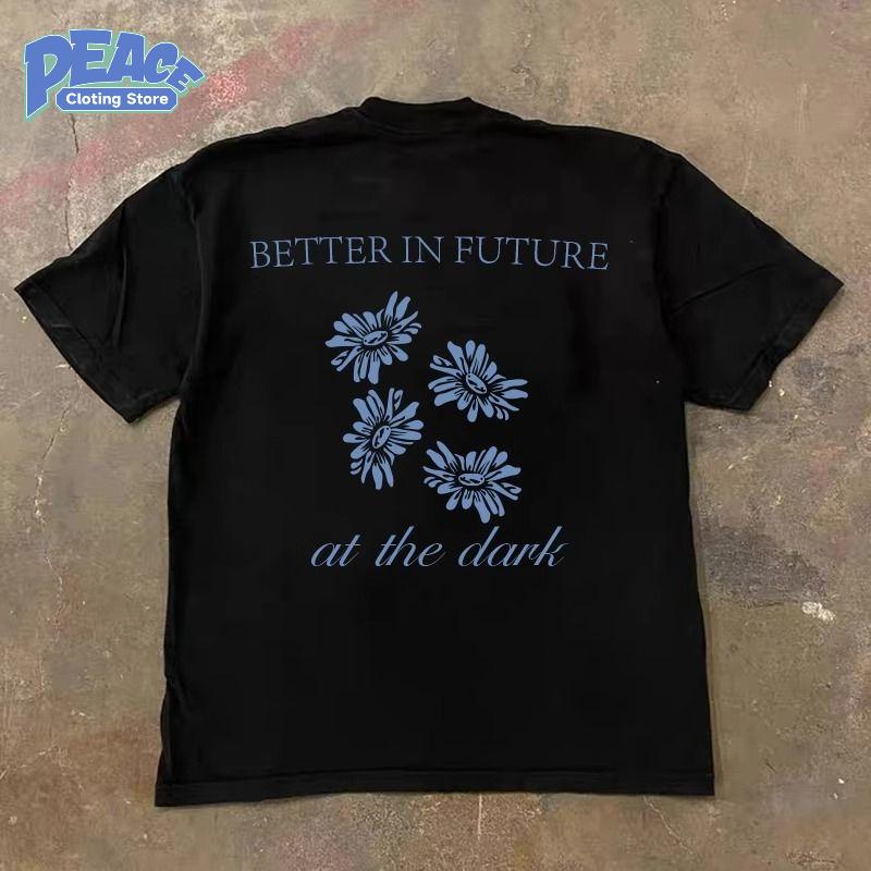 Short-sleeve Crewneck T-shirt 100% Cotton Tee Printed T-shirt for Men and Women Summer Fashion Casual Comfy Commute Graphic Tee