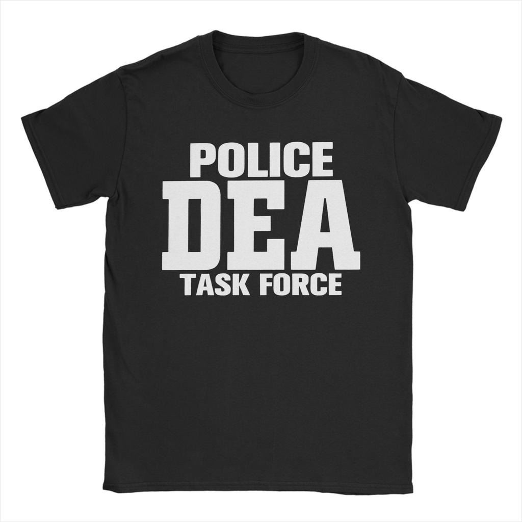 Usa Logo Dea Federals Interdiction Agency Unisex Unisex T Shirts Vintage Tees Short Sleeve O Neck Tshirt Cotton Plus Size Tops