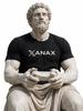 Xanax Logo Tee | Black Shirt, Minimal Pharmaceutical Design