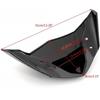 Motorcycle windshield air deflector front windshield Flow Guide Plate Double Bubble for Yamaha FZ 16 FZ16 FZ-16 2014-2016