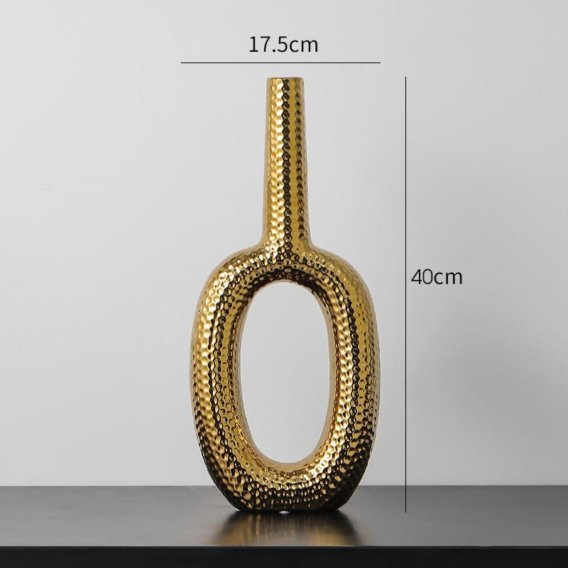 

Скандинавская Легкая Роскошь Геометрические Керамические Украшения Гальванопокрытие Гостиная Прихожая ТВ-Тумба Офисное Искусство Домашний Мягкий Декор Gold C