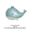 Cartoon Dinosaur, Penguin & Whale Foil Balloons for Baby Birthday Party Decorations