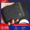 GLC GLB Wildleder Auto Führerschein Tasche Ausweishülle Kreditkartenhalter Für Mercedes Benz A B C S Klasse AMG GLA CLA GLC W176 W221