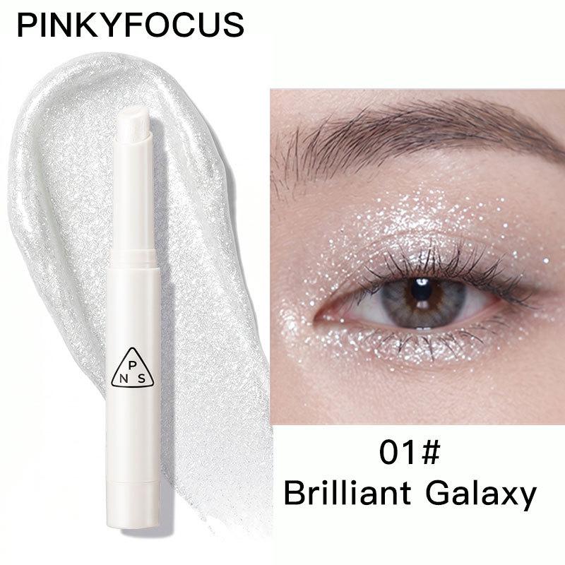 Star Diamond Waterproof Glitter Eyeshadow Stick - Long-lasting, Sweatproof, Pearl Shine.