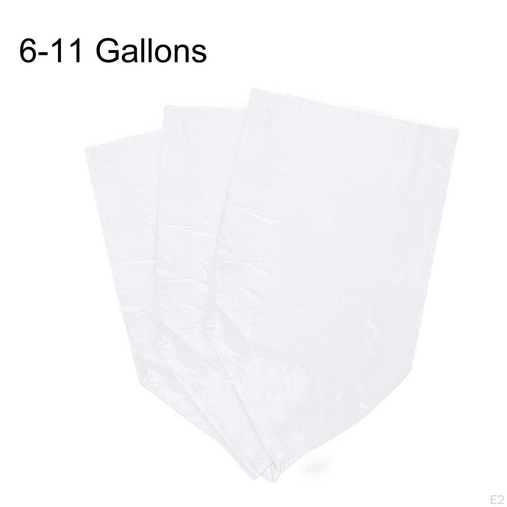 60 Pieces Tray Liners, Cat Waste Drawer Liners Strong Large Capacity 6-11 Gallons Hygienic Bag