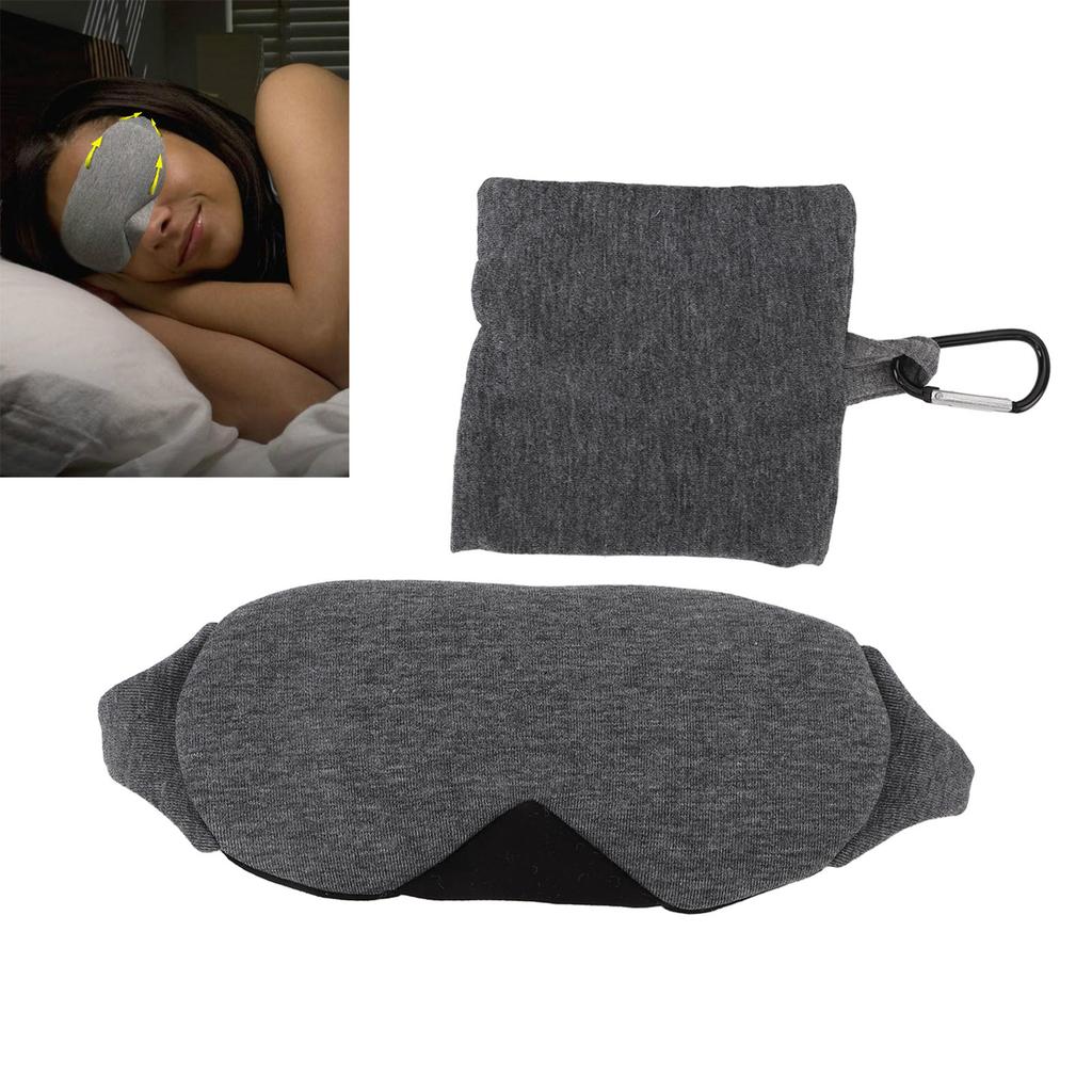 Eye Cover Light Blocking Cotton Breathable Versatile   Sleeping Eye Cover for Home Travel