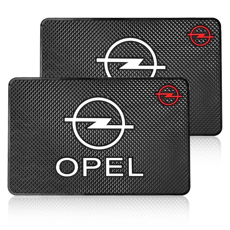 CIE1 Car Mobile Phone Mat Dashboard Mat Rubber Mat Non-Slip Pad For Opel Astra j Insignia Astra g Corsa Zafira b Mokka Vivaro Meriva
