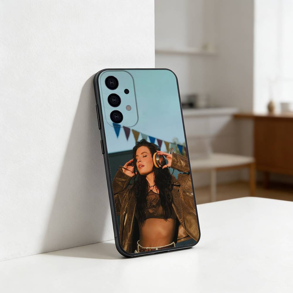 Singer Cari Fletcher Phone Case For Samsung S25,24,23,22,30,21,10,9,Ultra,Plus,Lite Soft Black Case