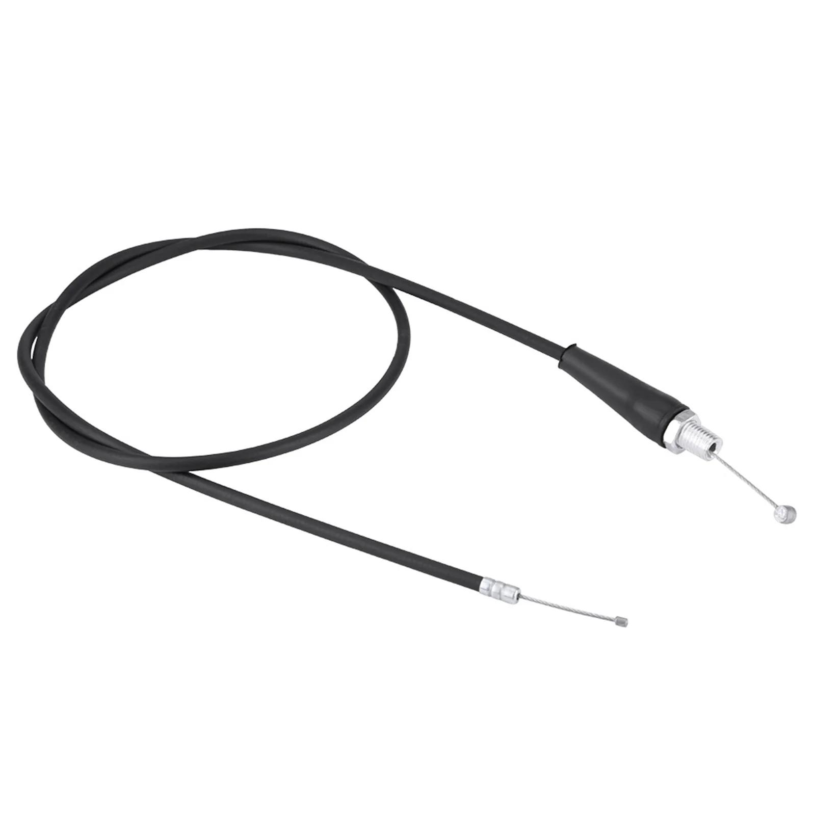 

New 1pcs Motorcycle Throttle Oil Cable Stainless Steel Straight Head Throttle Line for Pit Dirt Motor Trail Bike Motocross 110cm