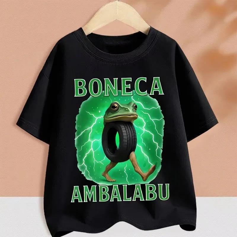 Kids Clothes Funny Italian Brainrot Children's T Shirt Cartoon Graphics Casual Vintage Boys Girls Short Sleeve Tee Top