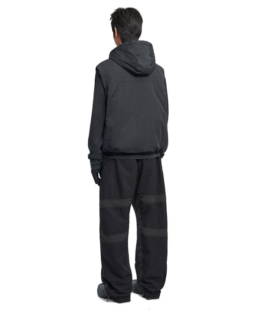 Nomanual Detachable Hooded Vest - Black