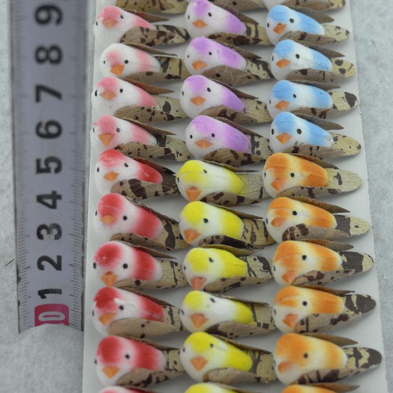 Creative Handmade DIY Foam Bird Ornaments - Mini Pigeon Decoration