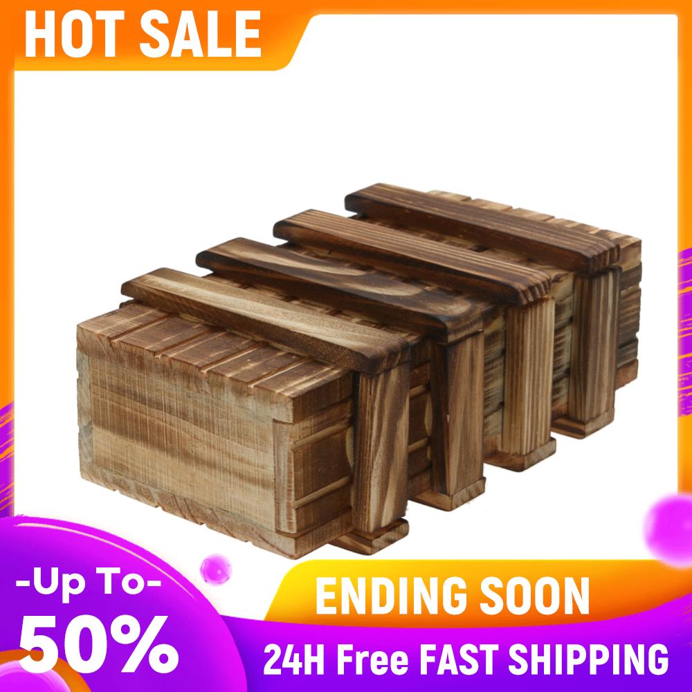 

Wooden Magic Compartment Box Portable with 3 Drawers Brain Teaser Box Flexible Fingers Party Props for Holiday Activities Gifts China Mainland