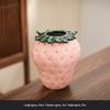 Luxury Strawberry Ceramic Vase: Stylish Home Decor Ornament for Living Room