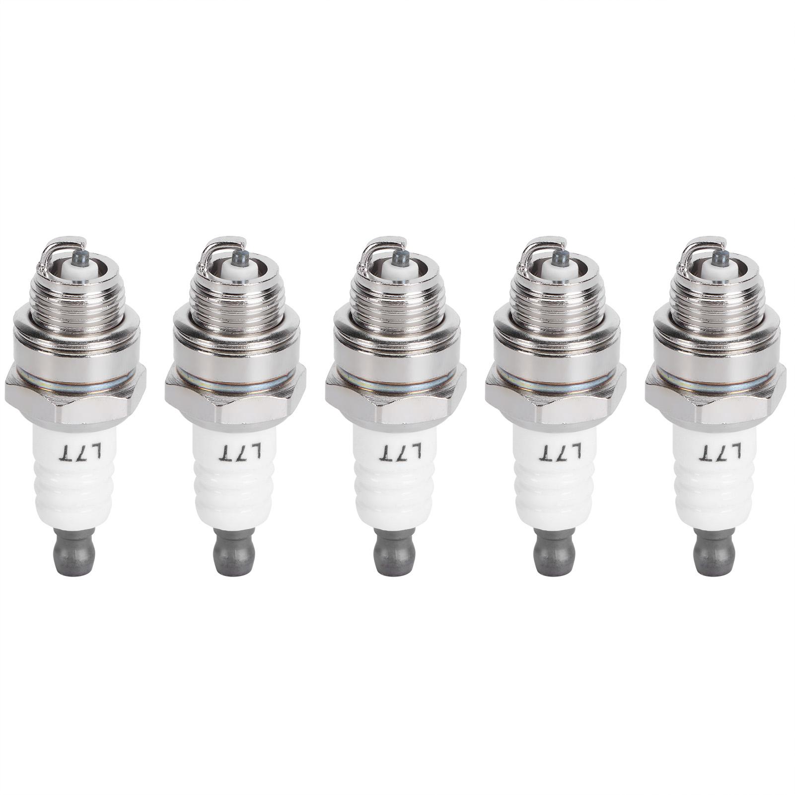 

5Pcs L7T Ignition Plug Fit for BM6A BPMR7A RCJ6Y RCJ7Y WSR5F 33cc 49cc Trimmer Blower