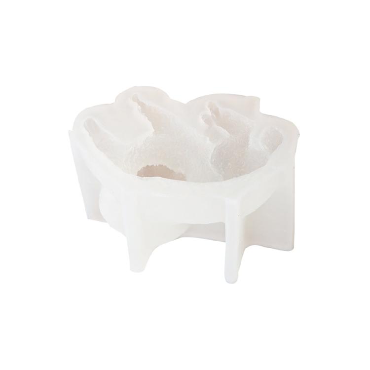 Reusable Casting Candle Making Polyhedral Silicone DIY 3D Handicrafts Resin Mold