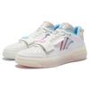 Li Ning Rookie Trendy Low Top Retro Basketball Shoes Women Sneakers Off-White ABCS050-4
