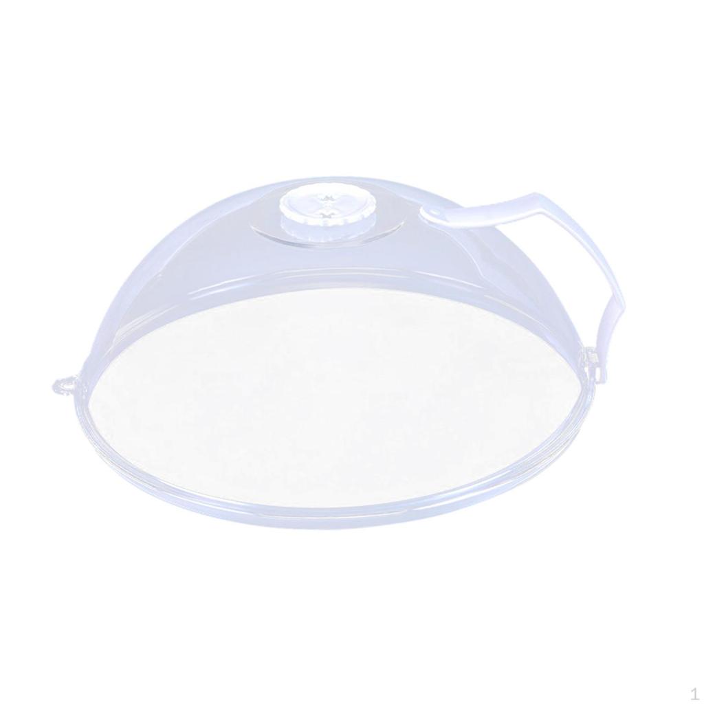 Adjustable Steam Vent Microwave Cover for Food - Keep Your Meals Fresh and Clean