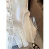 Women's 2026 Summer Ruffled Pearl Satin Sleeveless Top - French Chic, Age-Reducing Style