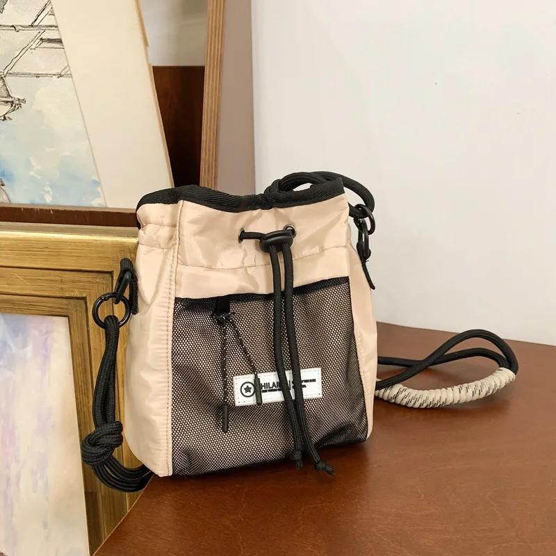 

Crossbody Bag Trendy Brand Bucket Casual Shoulder Bag Small Shoulder Bag Small Handbag New Drawstring Small Backpack Trendy 2024 хакі