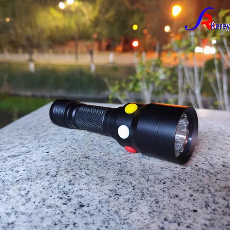 Multi-Color Railway Signal Flashlight