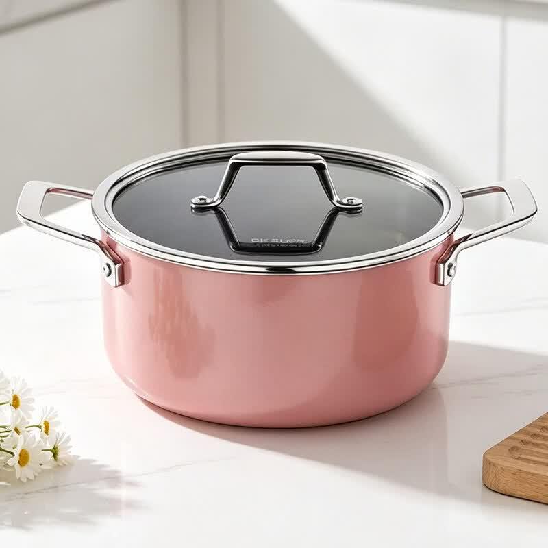 Deslon Enamel Cast Iron Dutch Oven
