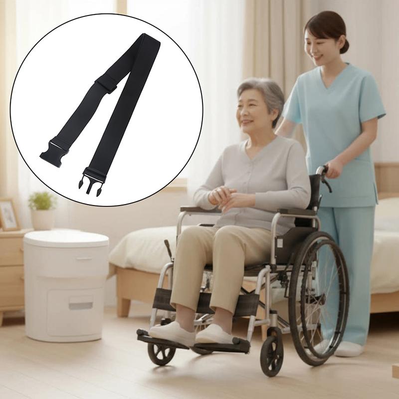 Wheelchair Seat Belt Adjustable Quick Release Restraints Straps Chair Waist Lap Strap For Elderly Or Legs Patient Care