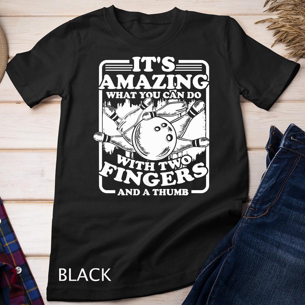 Bowling Alley Pins Spare Strike Unisex T-shirt