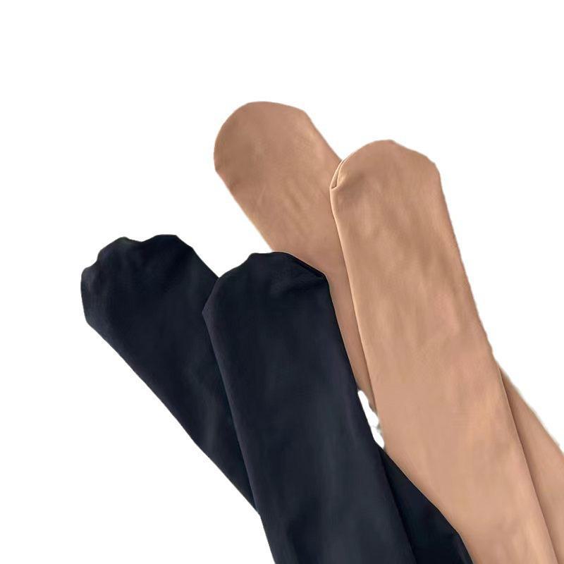 100G Transparent Skin Light Stockings - Invisible Flesh-Colored Velvet Legwear for Autumn/Winter