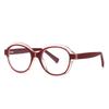 Anti Blue Rays Round Shortsighted Prescription Glasses Women  Spring Hinge Stundent Myopia Spectacles 0 -0.5 -0.75 To -6.0
