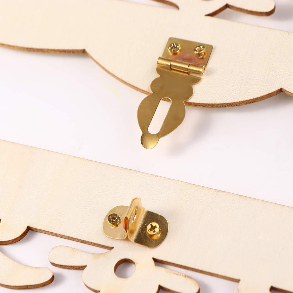 Business Card With Pattern Invitation Gift Party Supplies Wedding Decoration Card Box Wooden Box